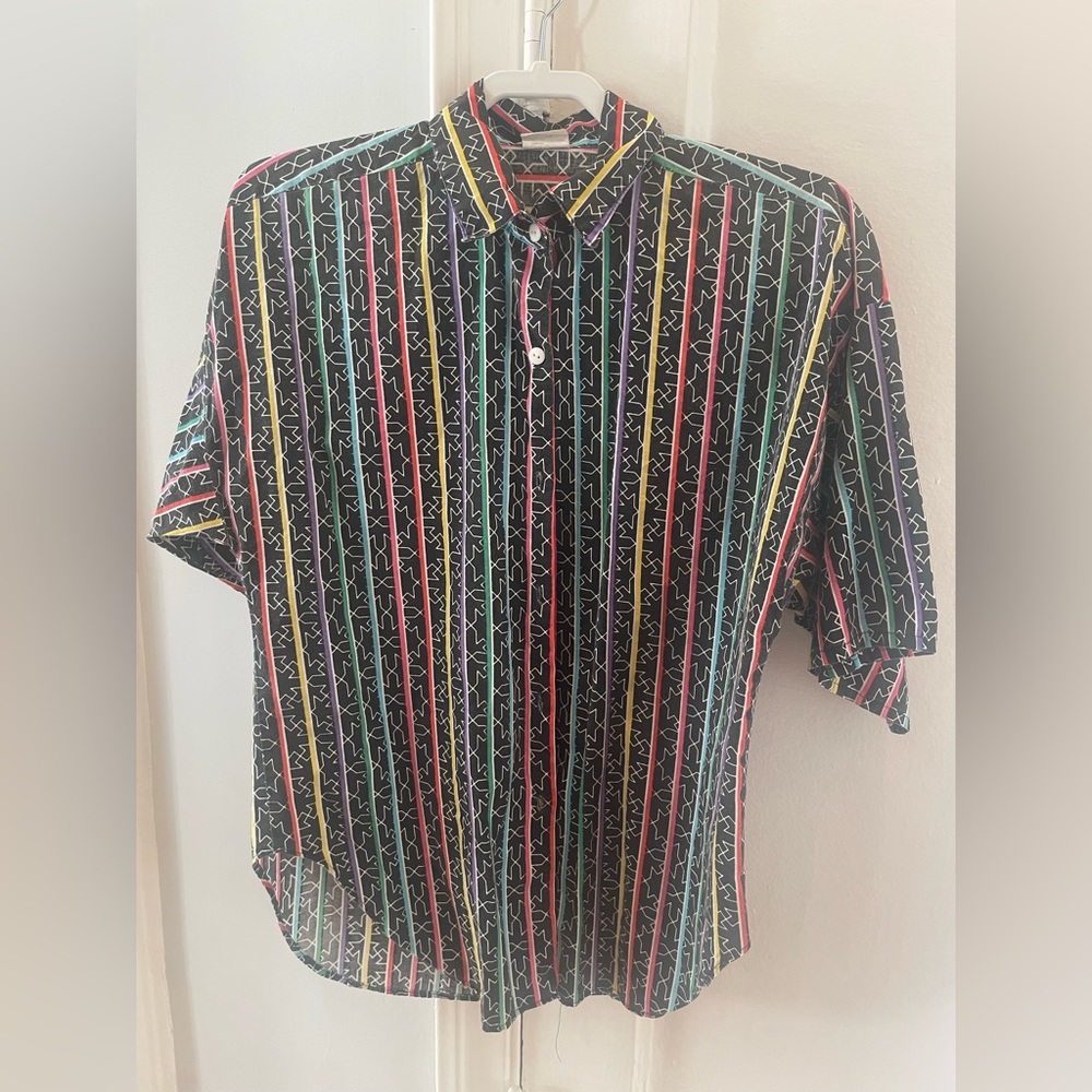 Vintage Short Sleeve Button Down